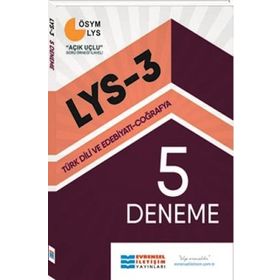 2017 LYS - 3 Türk Dili ve Edebiyatı - Coğrafya 5 Deneme - Kollektif