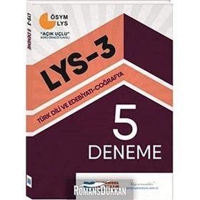 2017 LYS - 3 Türk Dili ve Edebiyatı - Coğrafya 5 Deneme - Kollektif