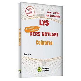 2017 LYS Coğrafya Ders Notları - Önay Çepe