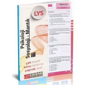 2017 LYS Psikoloji Sosyoloji Mantık Yaprak Testi - kollektif