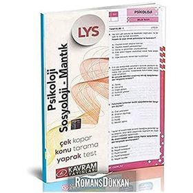 2017 LYS Psikoloji Sosyoloji Mantık Yaprak Testi - kollektif