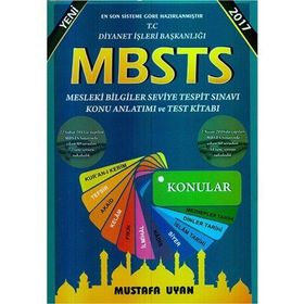 2017 MBSTS Konu Anlatımı ve Test Kitabı - Mustafa Uyan
