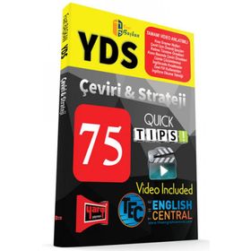 2017 YDS Tamamı Video Anlatımlı Çeviri ve Strateji 75 QUICK TIPS Yargı Yayınları - Fuat Başkan