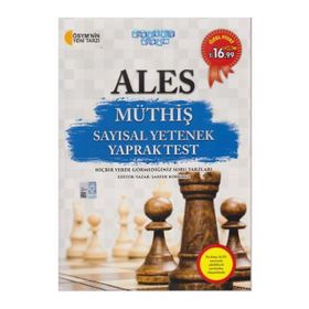 2018 ALES Müthiş Sayısal Yetenek Yaprak Test - Şahide Korkmaz Akıllı Adam Yayınları Komisyon