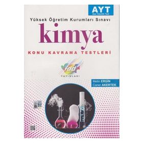 2018 AYT Kimya Konu Kavrama Testleri - Metin Ergin Caner Akertek