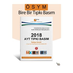 2018 AYT Tıpkı Basım Deneme Sınavı - A Yayınları
