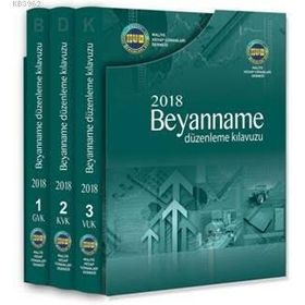 2018 Beyanname Düzenleme Kılavuzu 3 Cilt - Kutulu - Yazar Belirtilmemiş