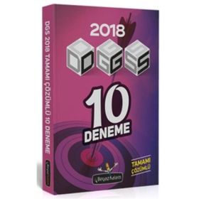 2018 DGS Tamamı Çözümlü 10 Deneme Sınavı - Beyaz Kalem Yayınları Komisyon