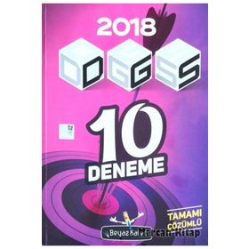 2018 DGS Tamamı Çözümlü 10 Deneme Sınavı - Beyaz Kalem Yayınları Komisyon