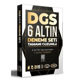 2018 DGS Tamamı Çözümlü 6 Altın Deneme Benim Hocam Yayınları - Benim Hocam Komisyon
