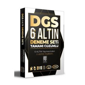 2018 DGS Tamamı Çözümlü 6 Altın Deneme Benim Hocam Yayınları - Benim Hocam Komisyon