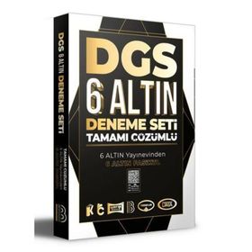 2018 DGS Tamamı Çözümlü 6 Altın Deneme Benim Hocam Yayınları - Benim Hocam Komisyon