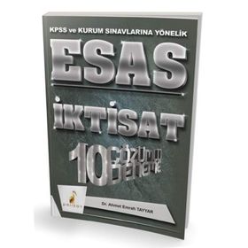 2018 Esas İktisat 10 Çözümlü Deneme KPSS ve Kurum Sınavlarına Yönelik - Ahmet Emrah Tayyar