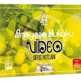 2018 KPSS A Grubu Anayasa Hukuku Video Ders Notları - İsem Yayıncılık Komisyon