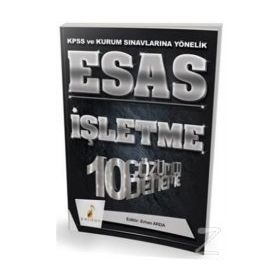 2018 KPSS A Grubu ESAS İşletme 10 Çözümlü Deneme KPSS ve Kurum Sınavlarına Yönelik - Pelikan Yayınları