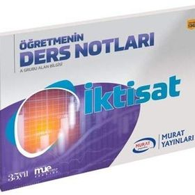2018 KPSS A Grubu İktisat Öğretmenin Ders Notları - Murat Yayınları