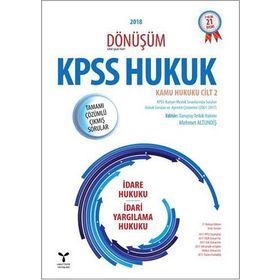 2018 KPSS A İdare Hukuku Konu Anlatamı - Soner Ceylan