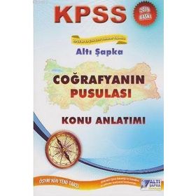 2018 KPSS Coğrafyanın Pusulası Konu Anlatımı - Altı Şapka Yayıncılık Komisyon