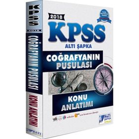 2018 KPSS Coğrafyanın Pusulası Konu Anlatımı - Altı Şapka Yayıncılık Komisyon