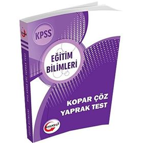 2018 KPSS Eğitim Bilimleri Çek Kopar Yaprak Test - kollektif