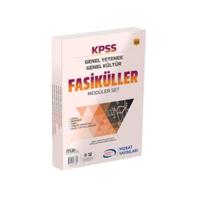 2018 KPSS Genel Yetenek Genel Kültür Fasiküller Modüler Set Murat Yayınları - Murat Eğitim Kurumları Komisyon