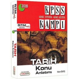 2018 KPSS Kampı Ritim Serisi Tarih Konu Anlatımlı Kamupark Yayınları - Hakan Özateş