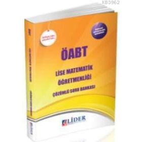 2018 KPSS ÖABT Lise Matematik Öğretmenliği Çözümlü Soru Bankası - Lider Yayınları Komisyon