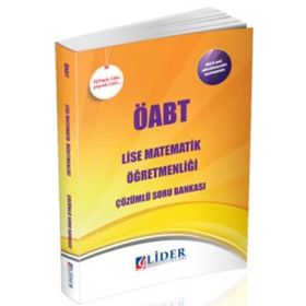 2018 KPSS ÖABT Lise Matematik Öğretmenliği Çözümlü Soru Bankası - Lider Yayınları Komisyon