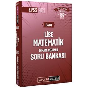 2018 KPSS ÖABT Lise Matematik Tamamı Çözümlü 15 Deneme - kollektif