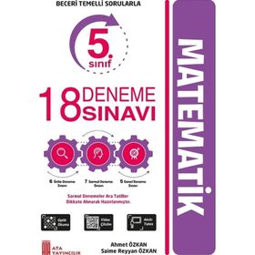 2018 KPSS ÖABT Lise Matematik Tamamı Çözümlü 15 Deneme - kollektif