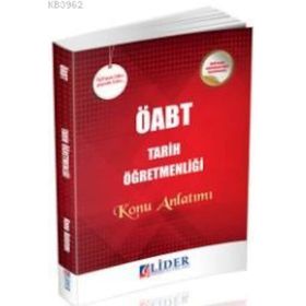 2018 KPSS ÖABT Tarih Öğretmenliği Konu Anlatımı - Lider Yayınları Komisyon