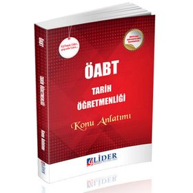 2018 KPSS ÖABT Tarih Öğretmenliği Konu Anlatımı - Lider Yayınları Komisyon