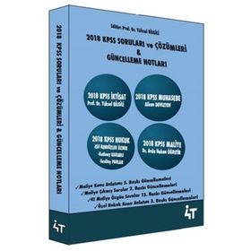 2018 KPSS Soruları ve Çözümleri-Güncelleme Notları - Kolektif