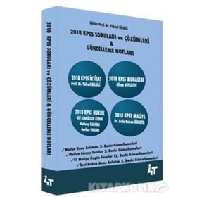2018 KPSS Soruları ve Çözümleri-Güncelleme Notları - Kolektif