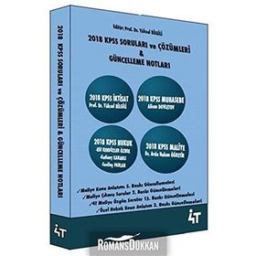 2018 KPSS Soruları ve Çözümleri-Güncelleme Notları - Kolektif