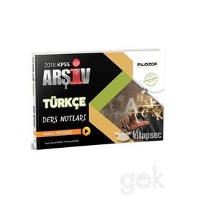 2018 KPSS Türkçe Arşiv Ders Notları Video Destekli - Nusret Bilen
