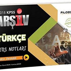 2018 KPSS Türkçe Arşiv Ders Notları Video Destekli - Nusret Bilen