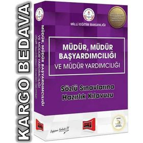 2018 MEB Müdür Müdür Başyardımcılığı ve Müdür Yardımcılığı Sözlü Sınavlarına Hazırlık Kılavuzu Yargı Yayınları - Fatih Öncü Ejder Güneş Yücel Yüksel