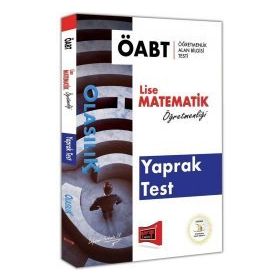 2018 ÖABT Olasılık Lise Matematik Öğretmenliği Yaprak Test - kollektif