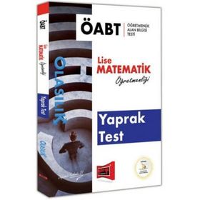 2018 ÖABT Olasılık Lise Matematik Öğretmenliği Yaprak Test - kollektif