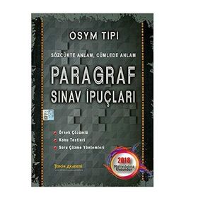 2018 Paragraf Sınav İpuçları - kollektif