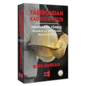 2018 Taşerondan Kadroya Geçiş Sınavlarına Yönelik Mülakat ve Yazılı Sınav Hazırlık Kitabı Soru Bankası Yargı Yayınları - kollektif