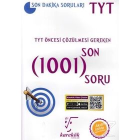 2018 TYT Öncesi Çözülmesi Gereken Son 1001 Soru - kollektif