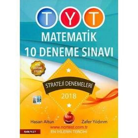 2018 TYT Temel Matematik 10 Deneme Sınavı - Hasan Altın Zafer Yıldırım
