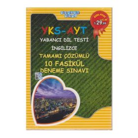 2018 YKS AYT İngilizce Tamamı Çözümlü 10 Fasikül Deneme Sınavı - kollektif
