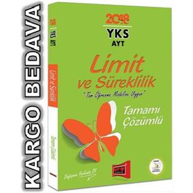 2018 YKS AYT Limit ve Süreklilik Tamamı Çözümlü Soru Bankası Yargı Yayınları - Şeker Hoca
