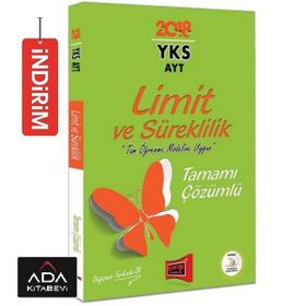 2018 YKS AYT Limit ve Süreklilik Tamamı Çözümlü Soru Bankası Yargı Yayınları - Şeker Hoca