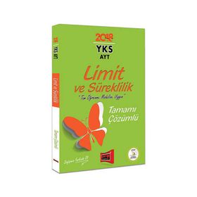 2018 YKS AYT Limit ve Süreklilik Tamamı Çözümlü Soru Bankası Yargı Yayınları - Şeker Hoca