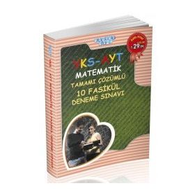 2018 YKS AYT Matematik Tamamı Çözümlü 10 Fasikül Deneme Sınavı - kollektif