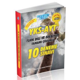 2018 YKS AYT Türk Dili ve Edebiyatı Tamamı Çözümlü 10 Deneme Sınavı - Şahide Korkmaz